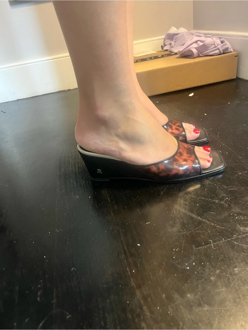 Rouje Natty Mule - Tortoiseshell